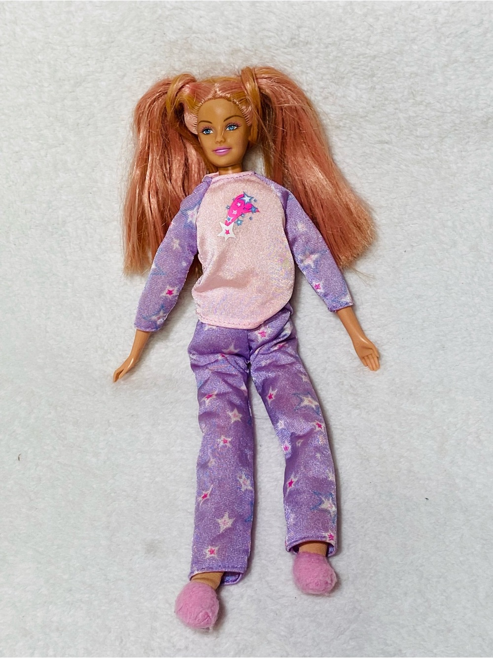 2001 Y2K Mattel Barbie Dream Glow Doll Barbie Soft Plush Body Bedtime Doll